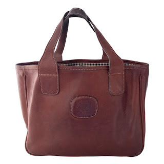 Ghurka No. 70 Leather Stadium Tote