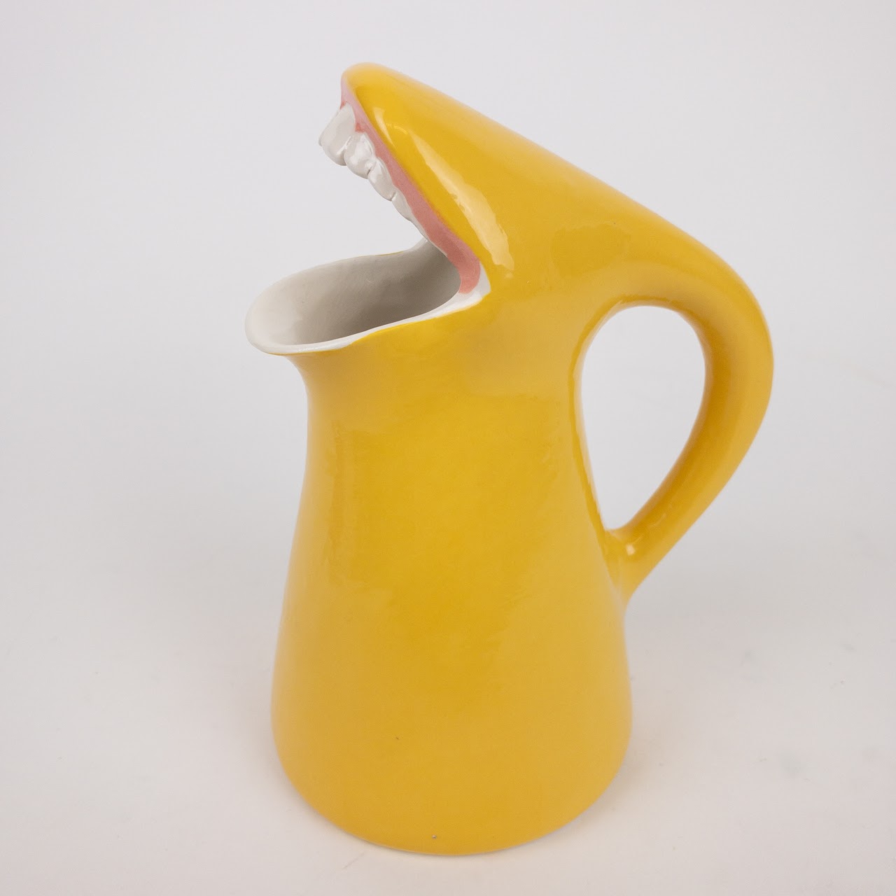 Surrealist Anthropomorphic Ceramic Pitcher