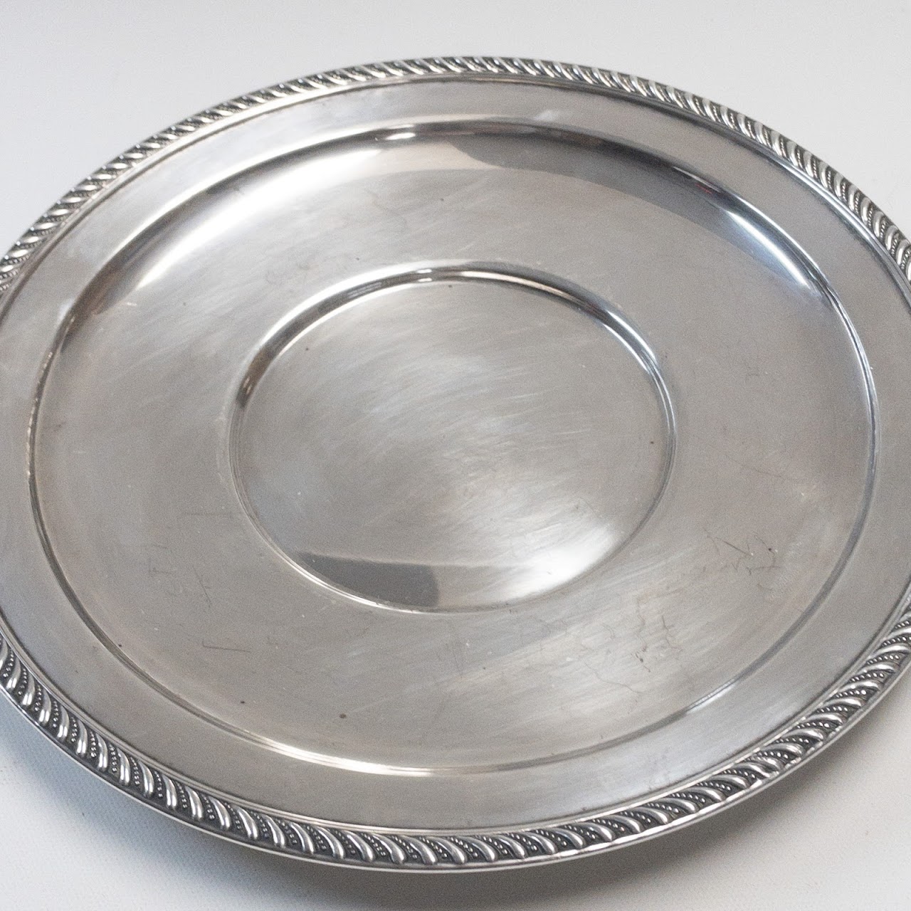 Sterling Silver Dinner Plate