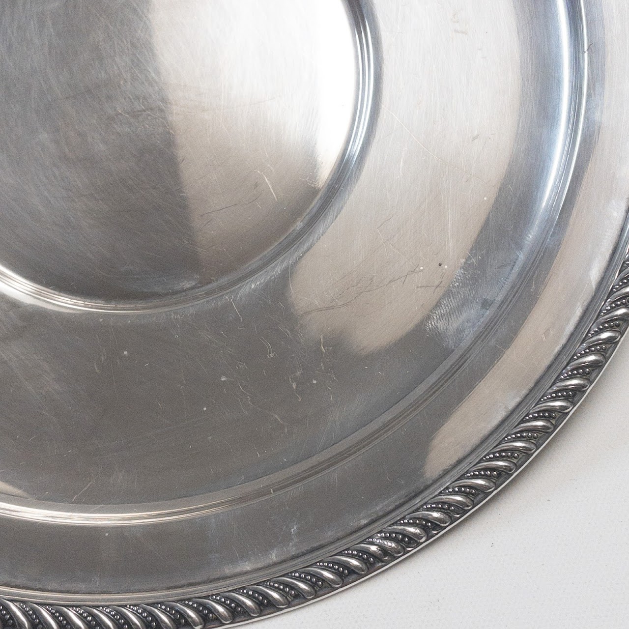 Sterling Silver Dinner Plate