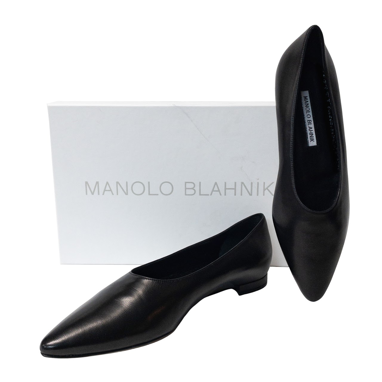 Manolo Blahnik NEW Muziopla Flats