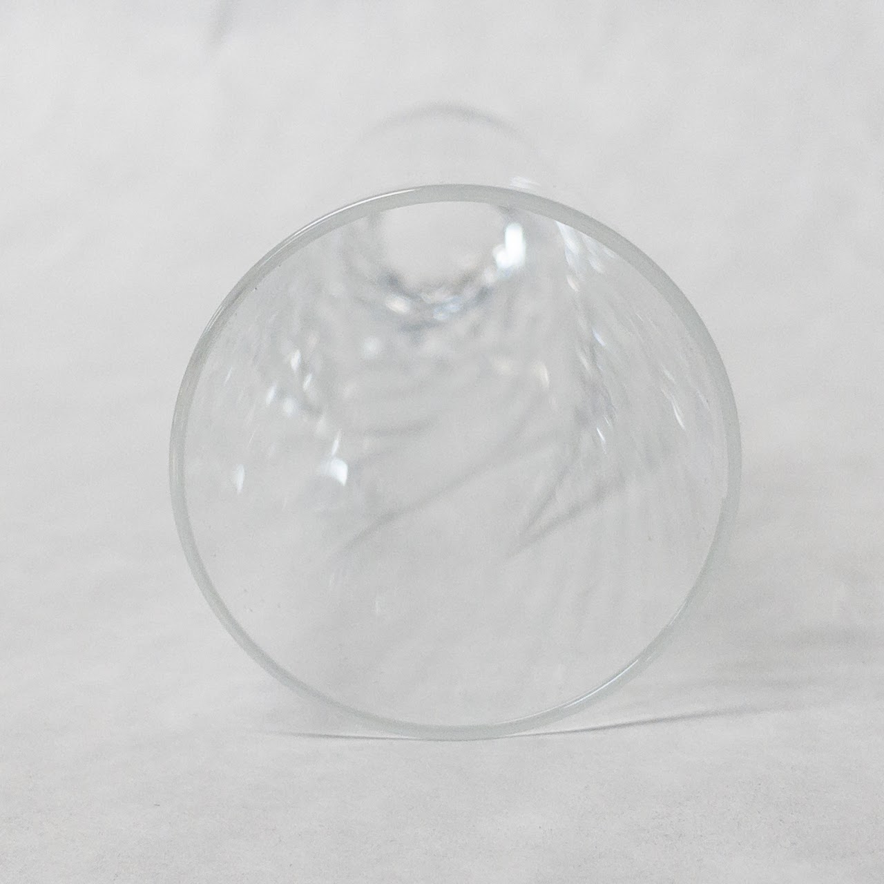 Baccarat Spin Bud Vase