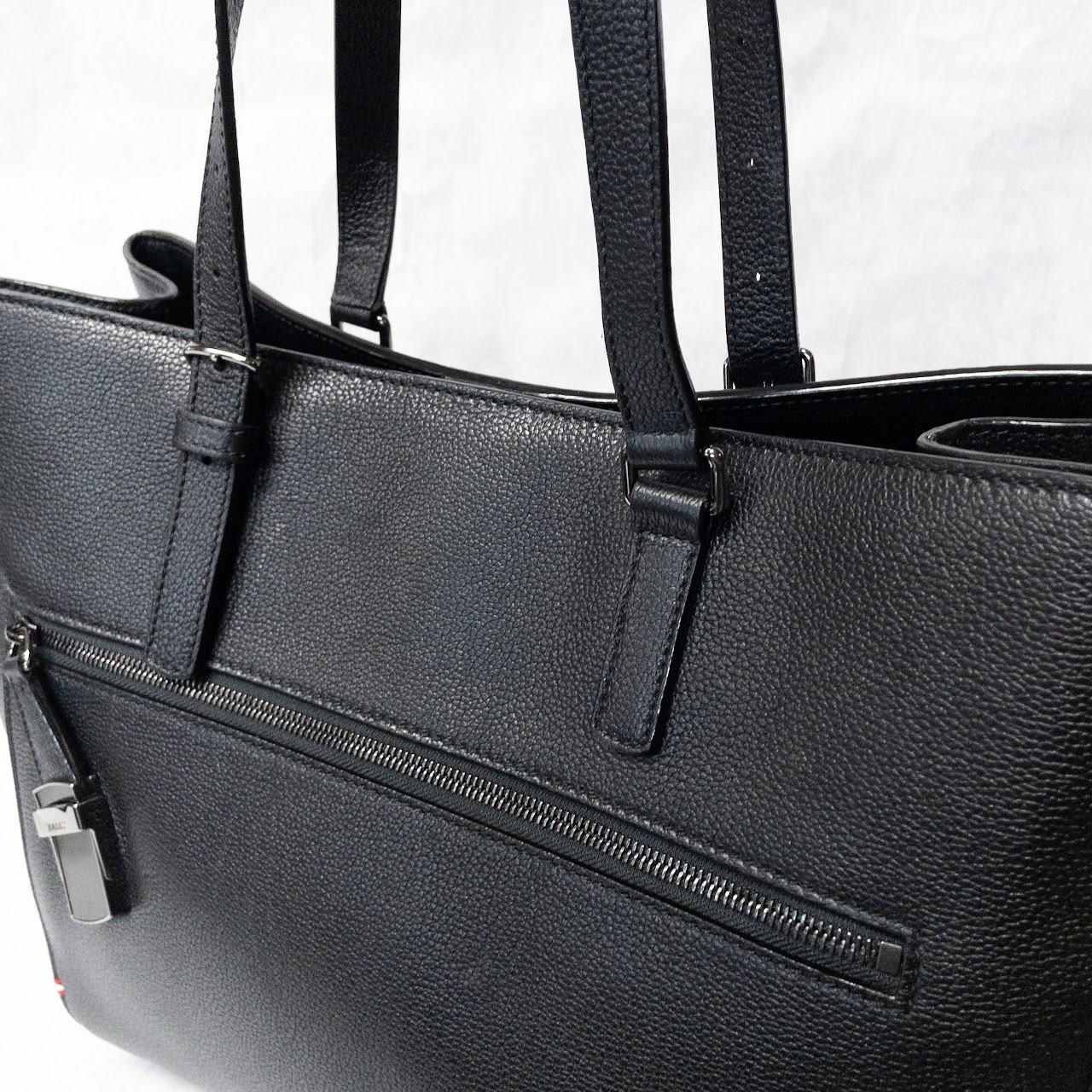 Bally Structured  Laptop Tote