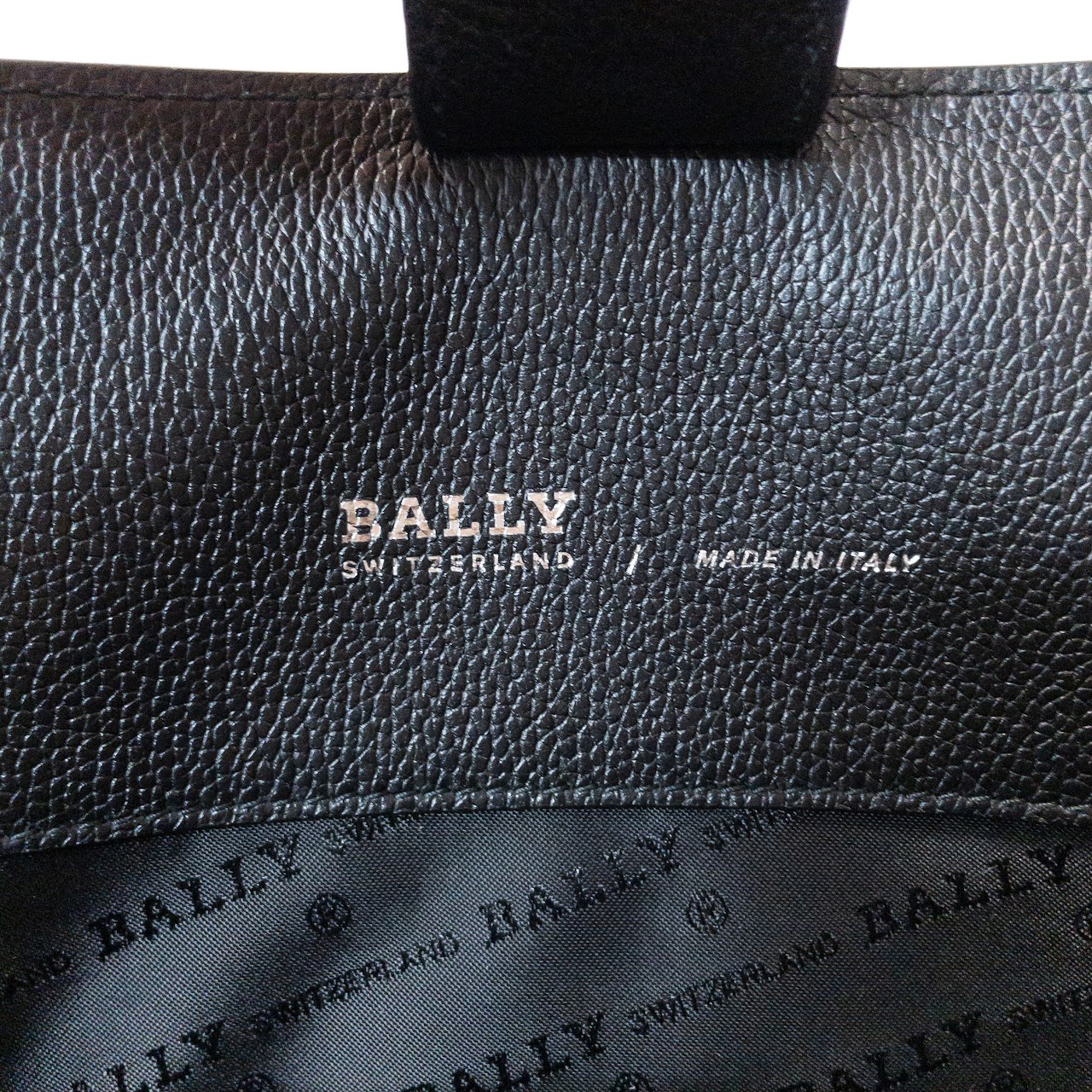 Bally Structured  Laptop Tote