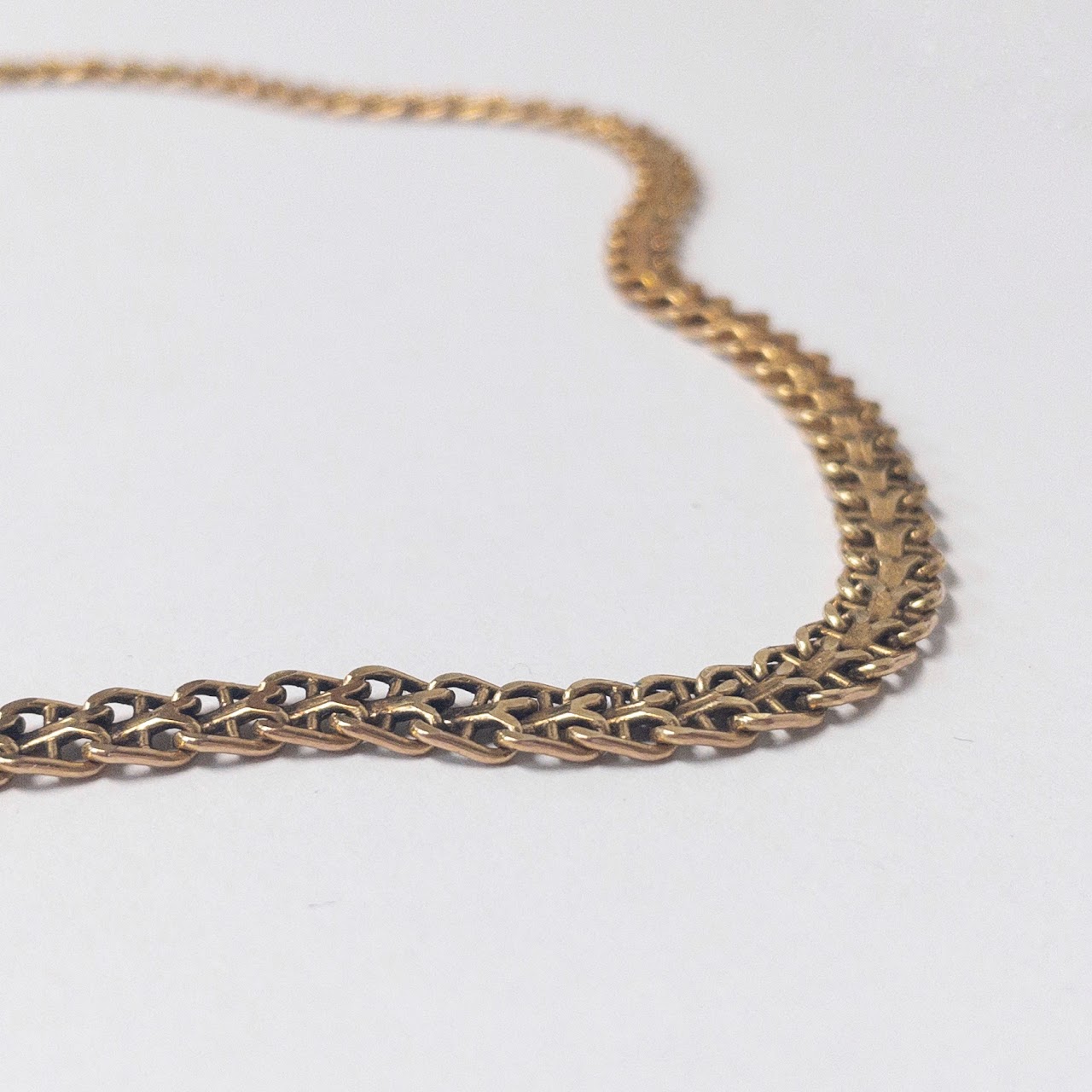 14K Gold Fancy Link Chain