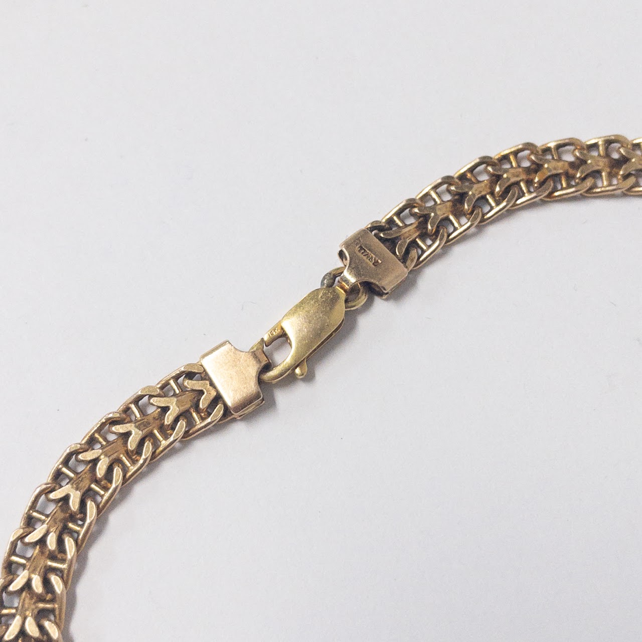 14K Gold Fancy Link Chain