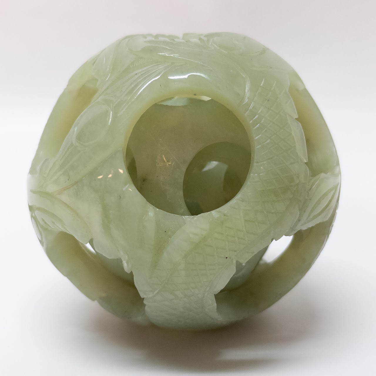 Jade Chinese Puzzle Ball