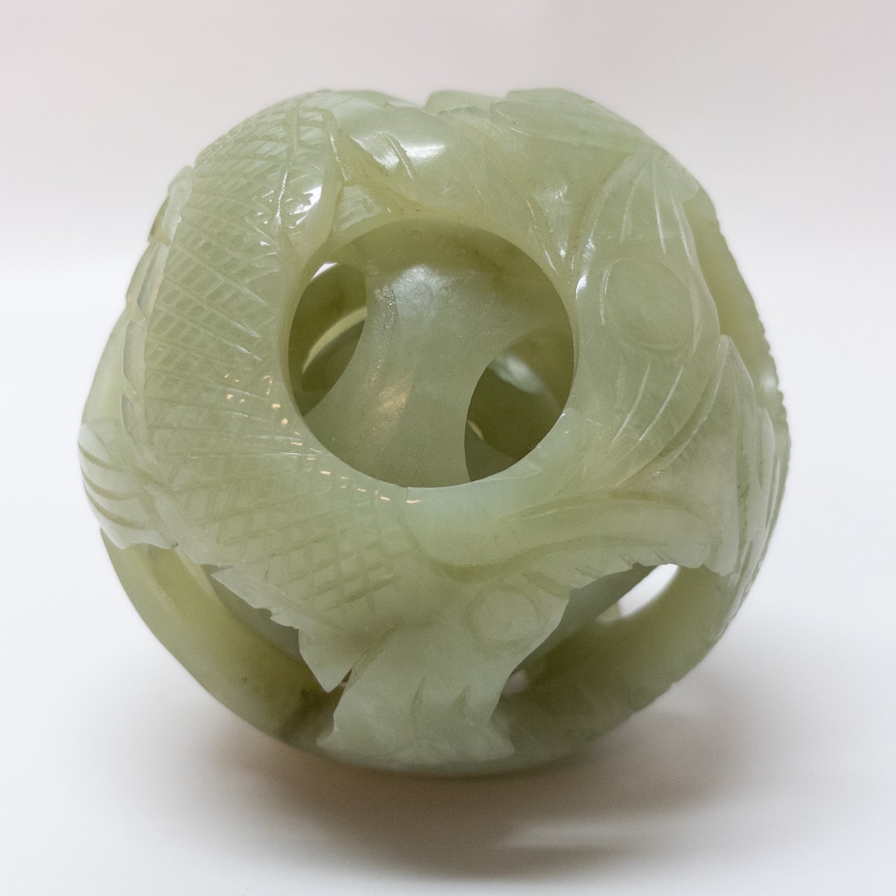 Jade Chinese Puzzle Ball