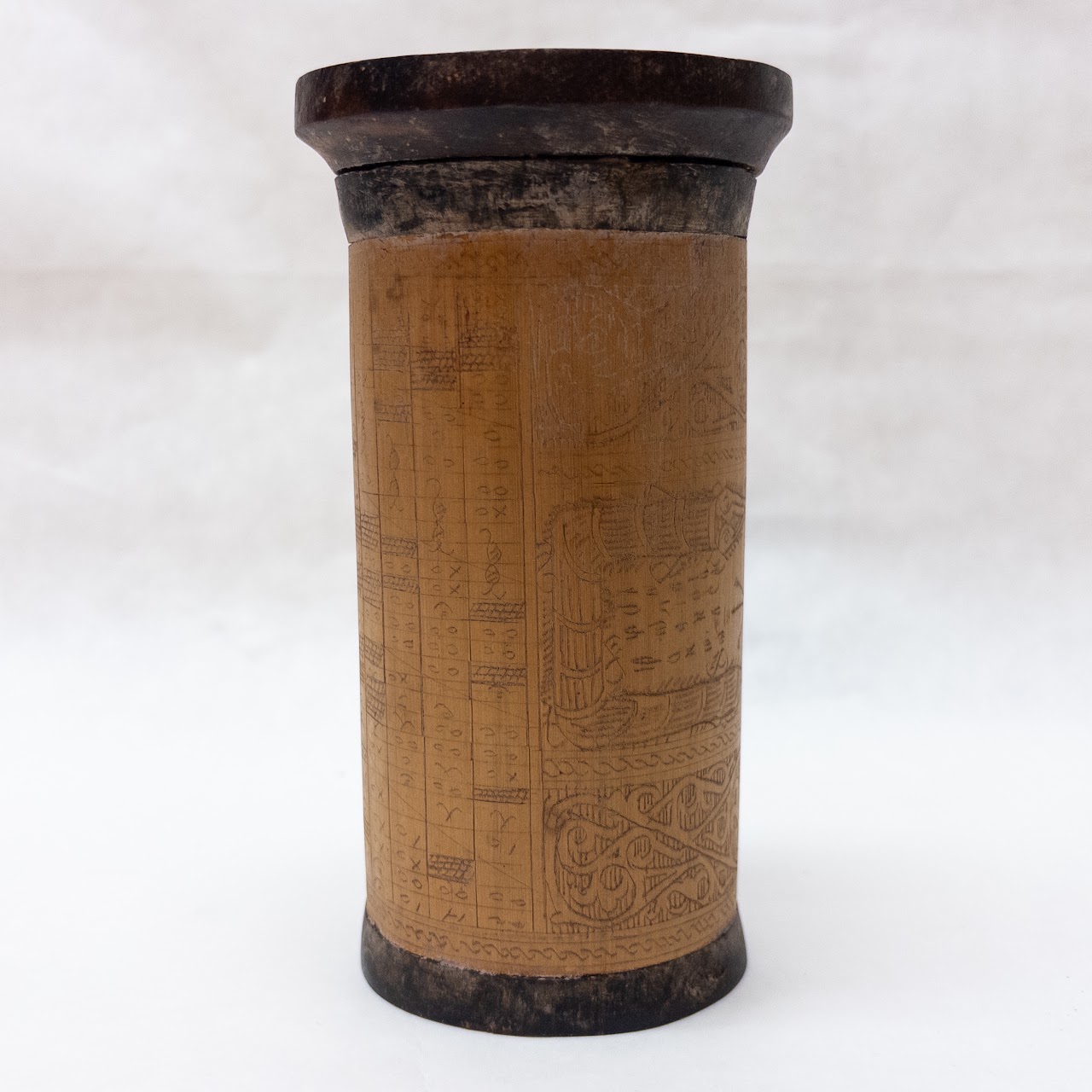 Vintage Batak Toba Shaman Medicine Container Trio