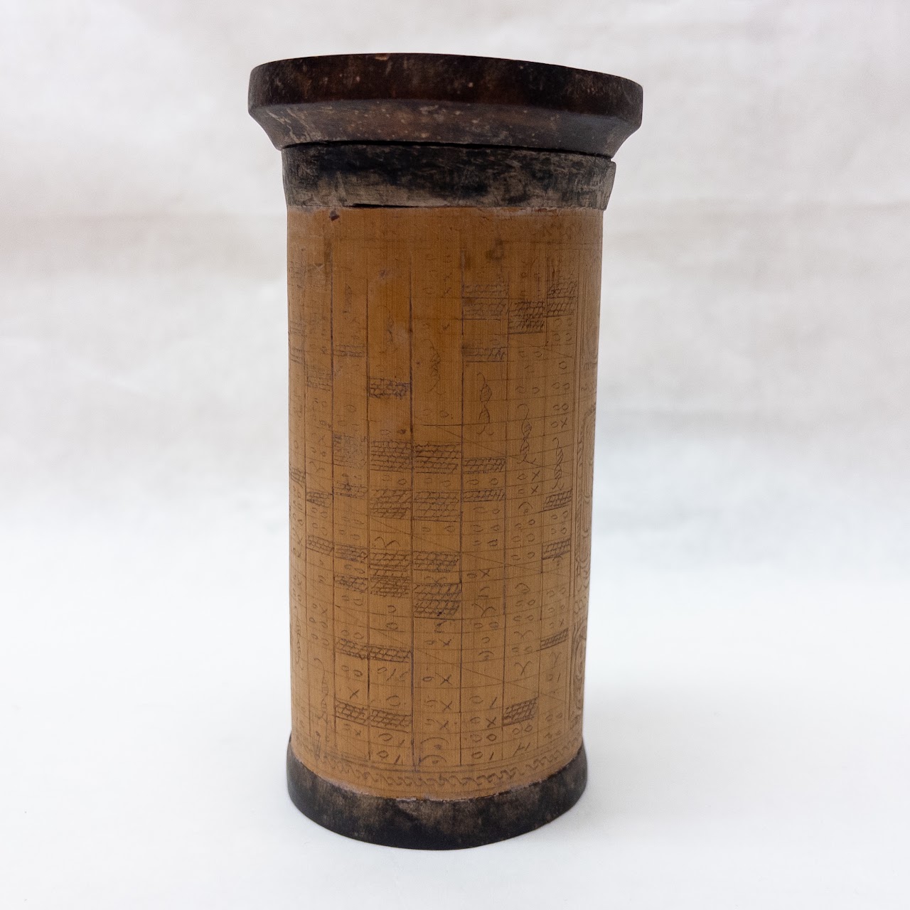 Vintage Batak Toba Shaman Medicine Container Trio