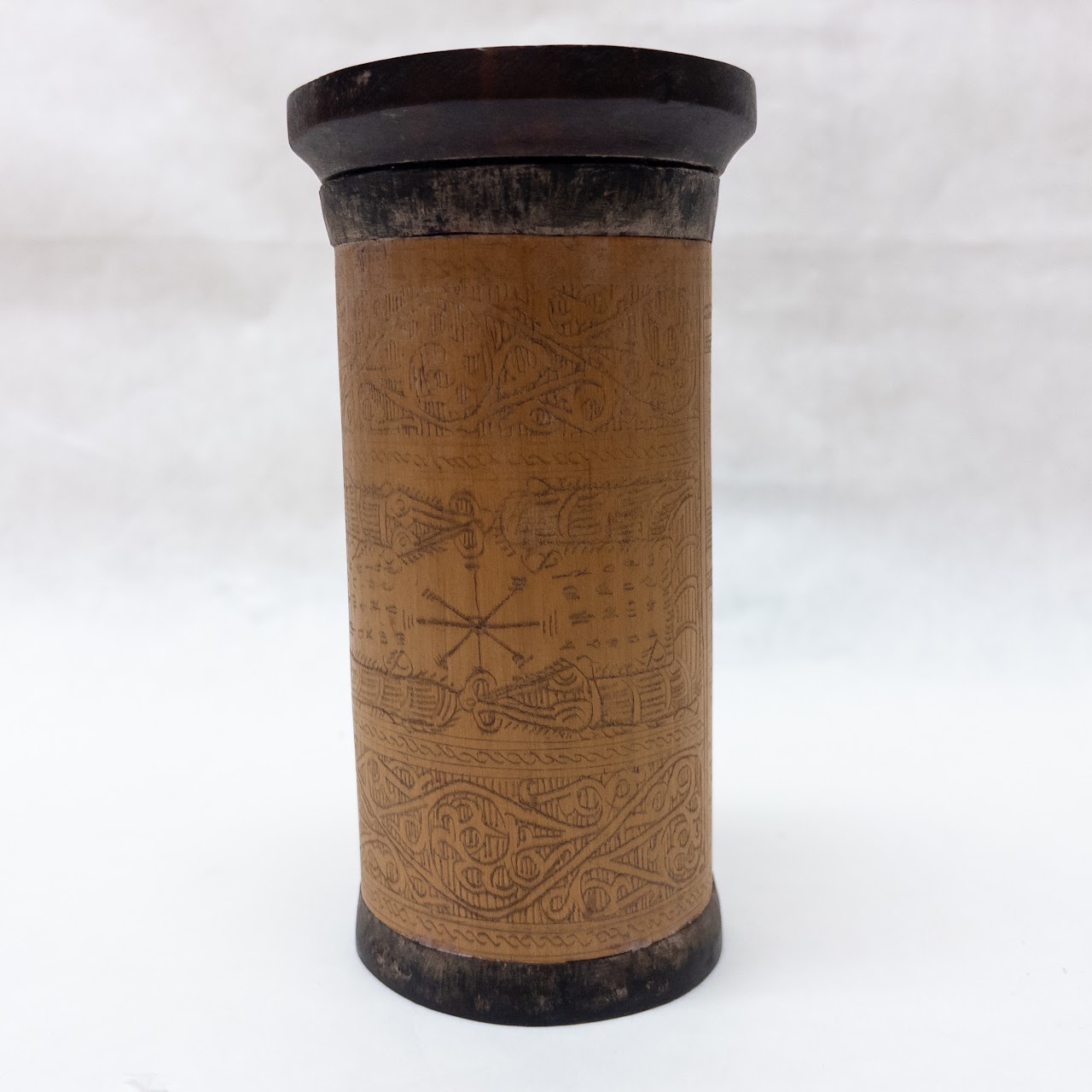 Vintage Batak Toba Shaman Medicine Container Trio