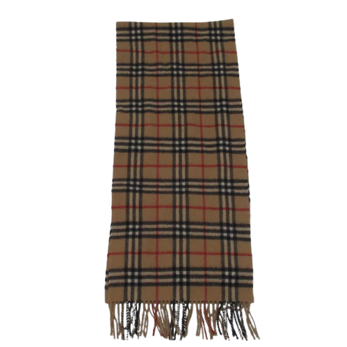 Burberry Check Wool Scarf