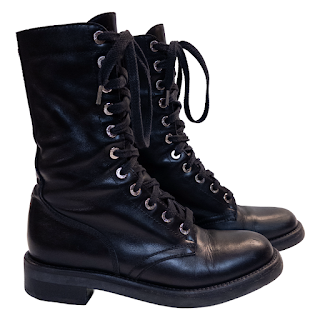 Chanel Army Style Boots