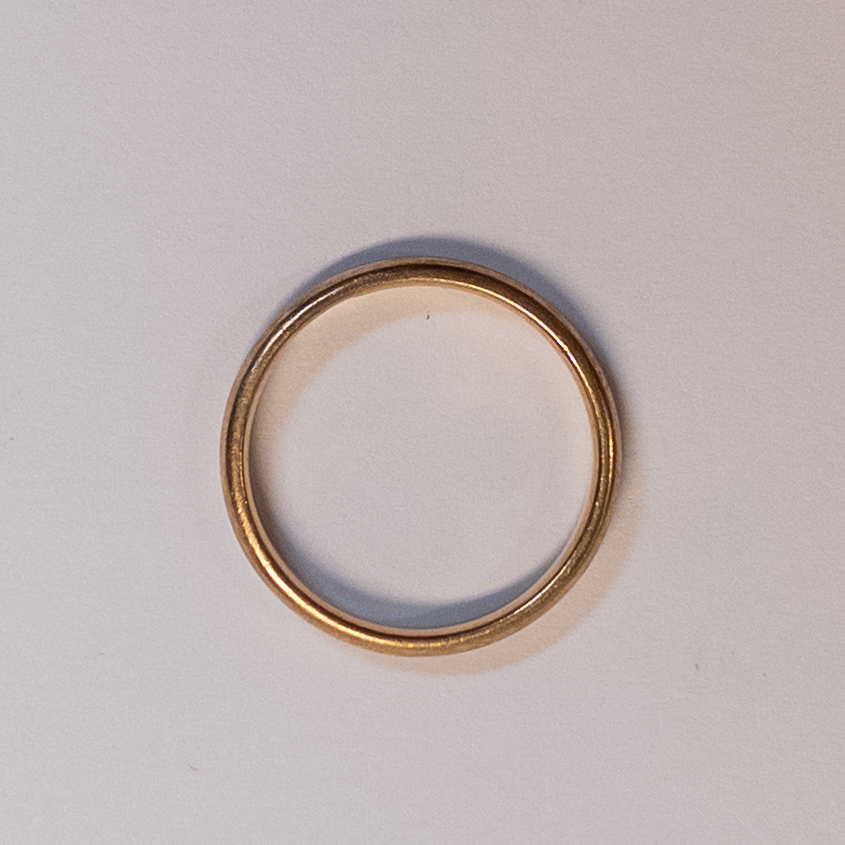 18K Gold Wedding Band