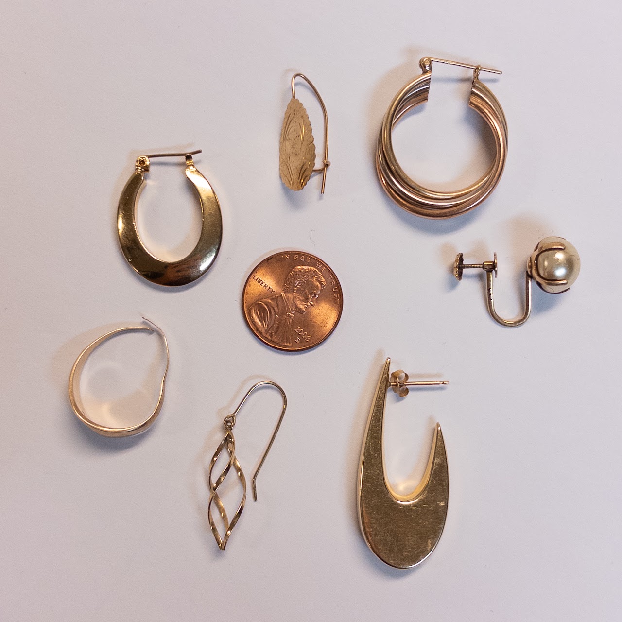 14K Gold Seven Piece Lot