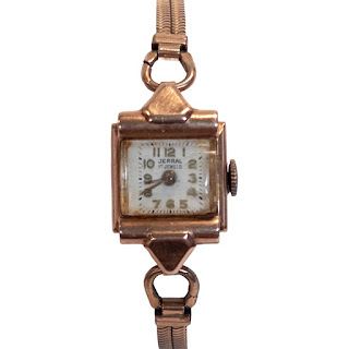 14K Gold Jerral 17 Jewel Watch