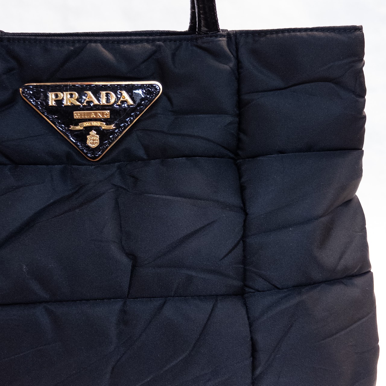 Prada Quilted Tote Bag