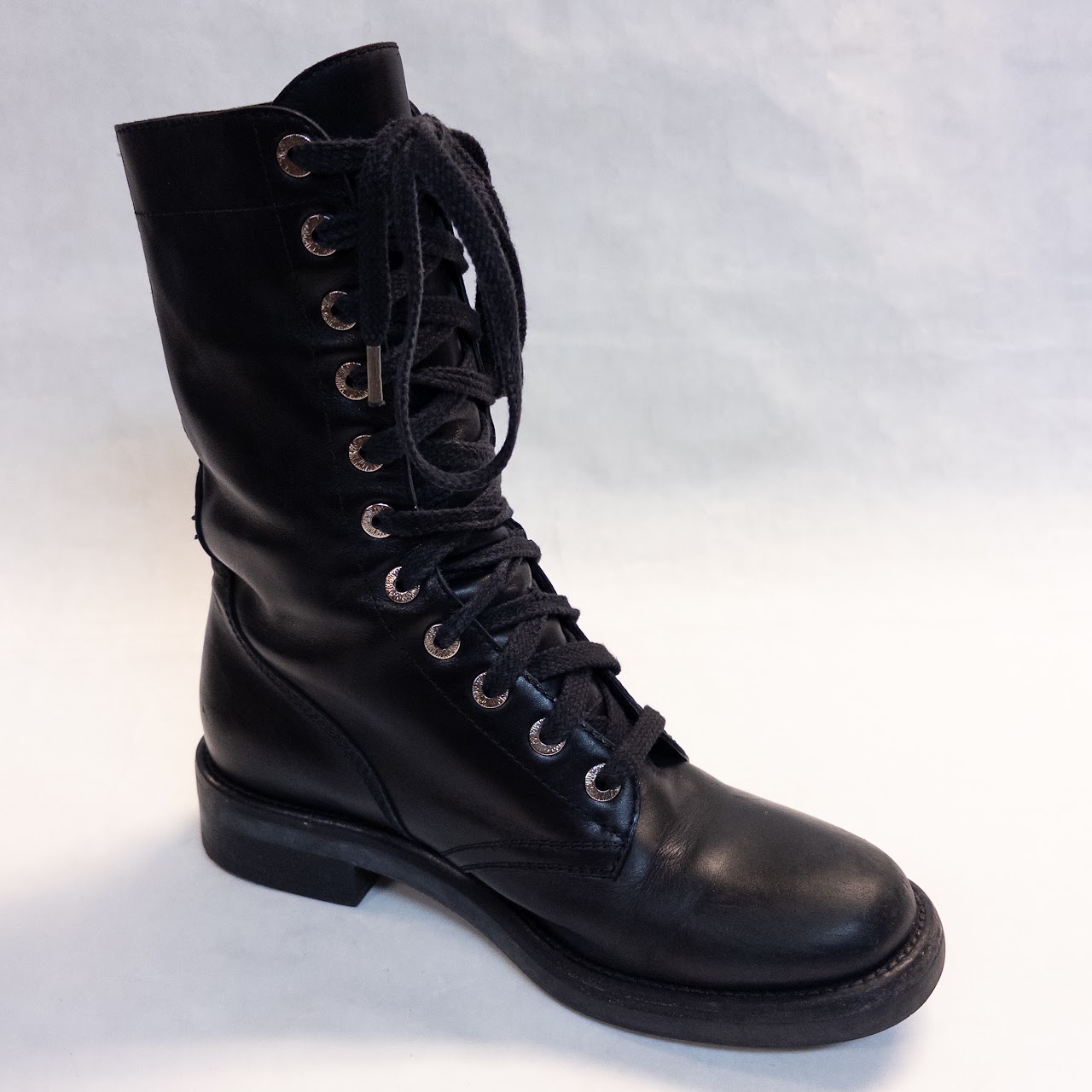 Chanel Army Style Boots