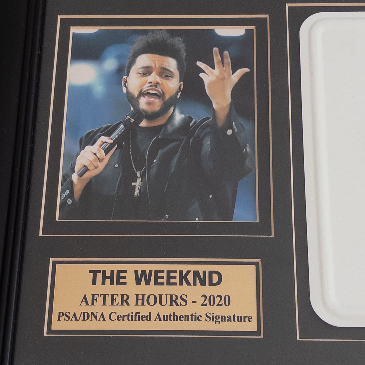 The Weekend Autographed 'StarBoy' Album Collage