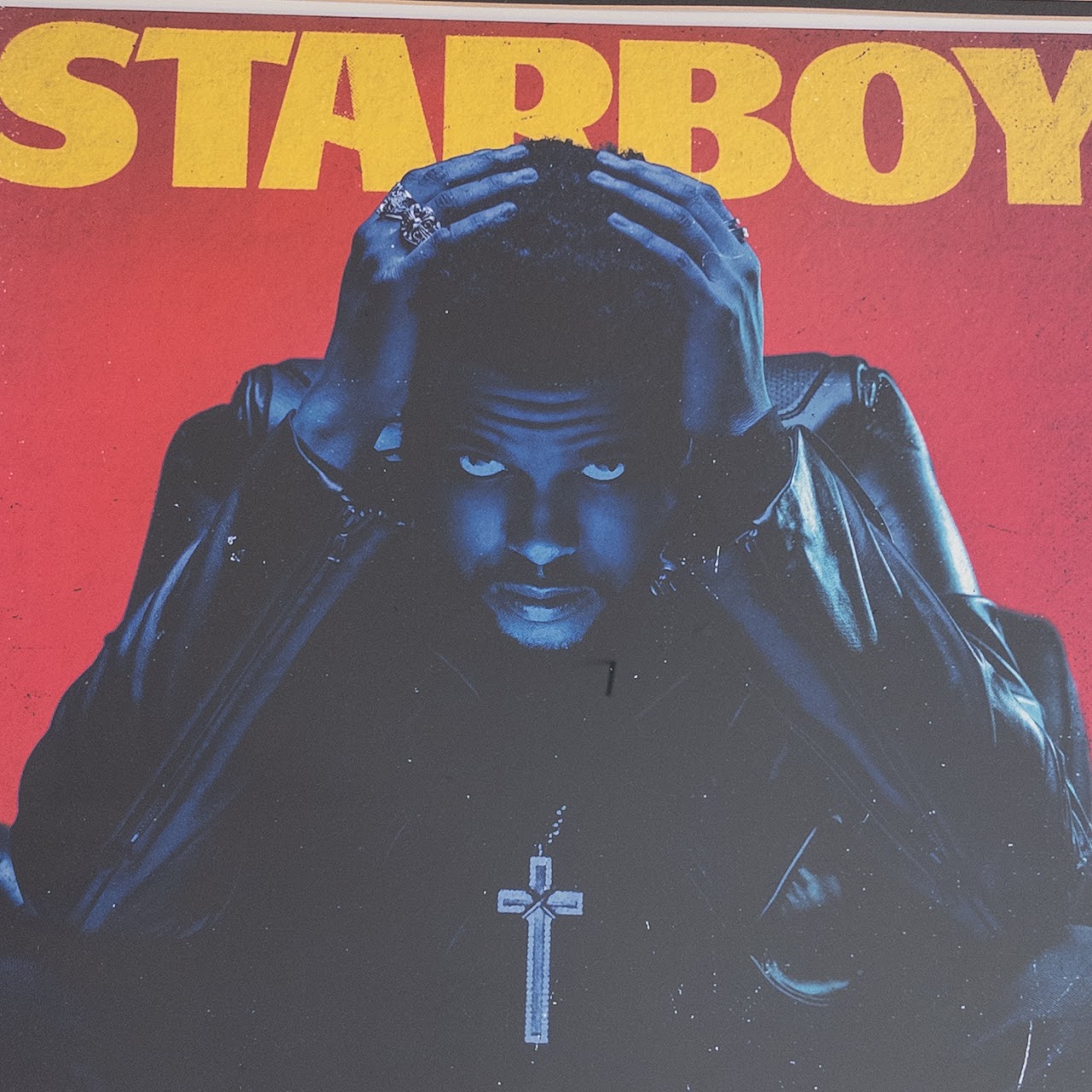 The Weekend Autographed 'StarBoy' Album Collage