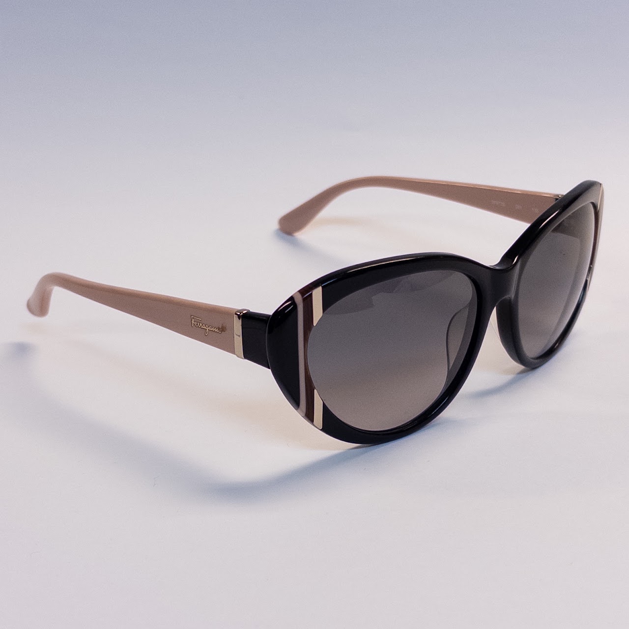 Salvatore Ferragamo Two Tone Sunglasses