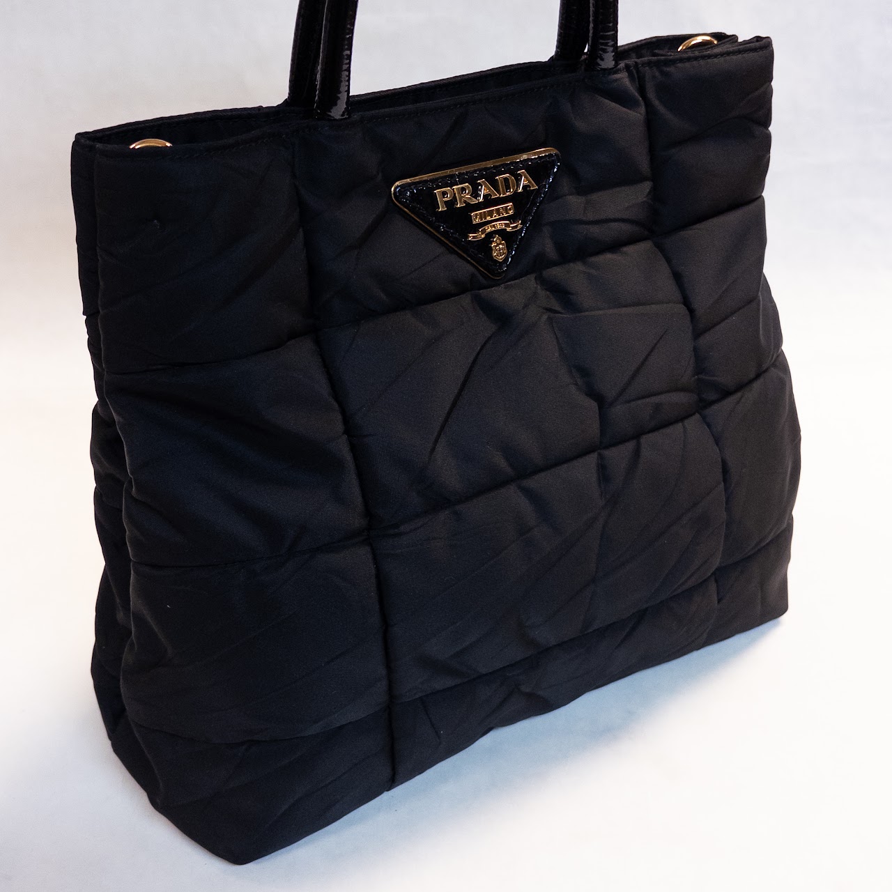 Prada Quilted Tote Bag