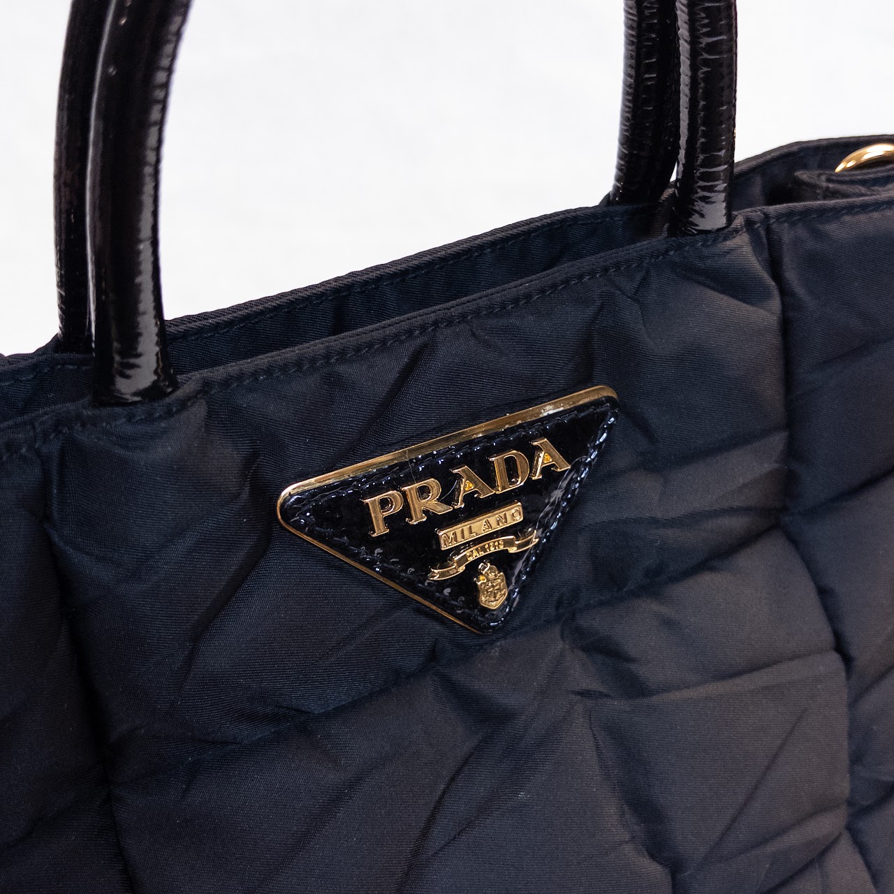 Prada Quilted Tote Bag