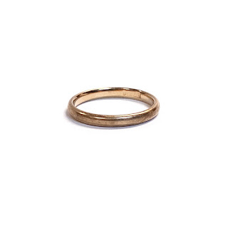 18K Gold Wedding Band