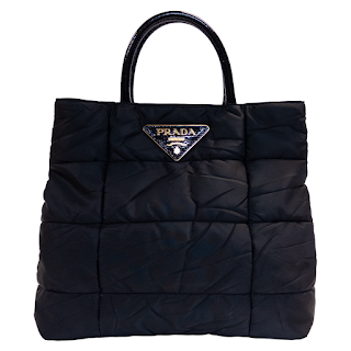 Prada Quilted Tote Bag