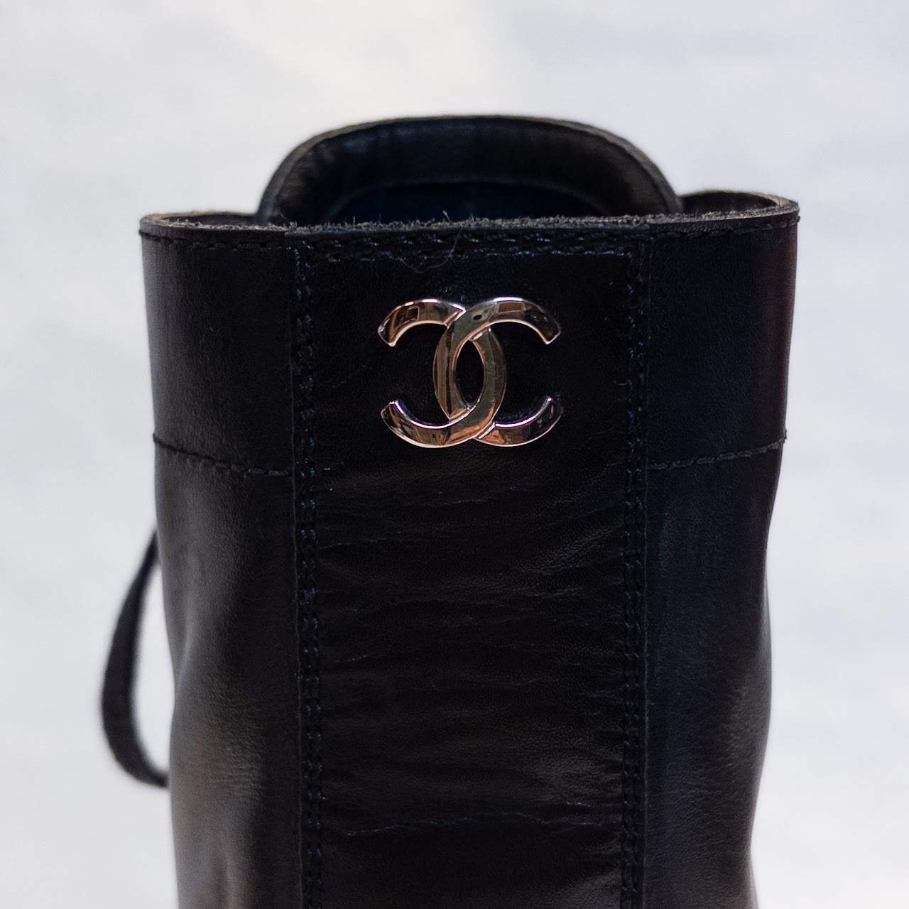 Chanel Army Style Boots