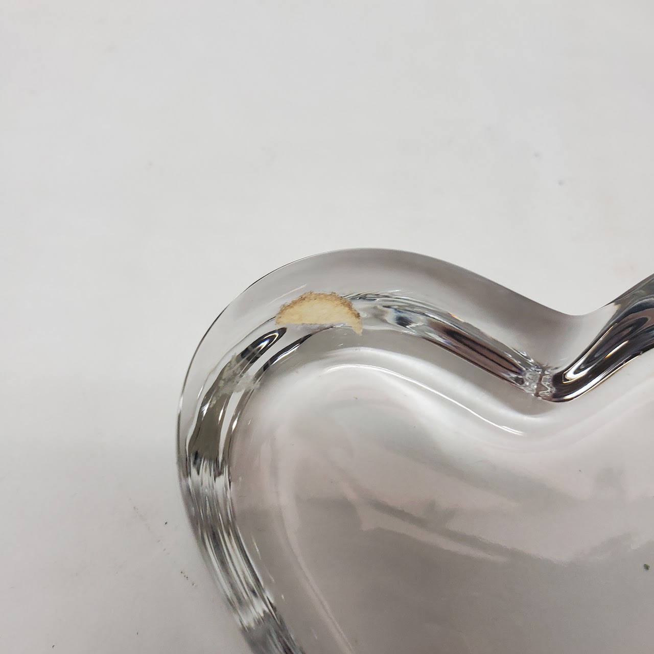 Baccarat Crystal Heart Paperweight