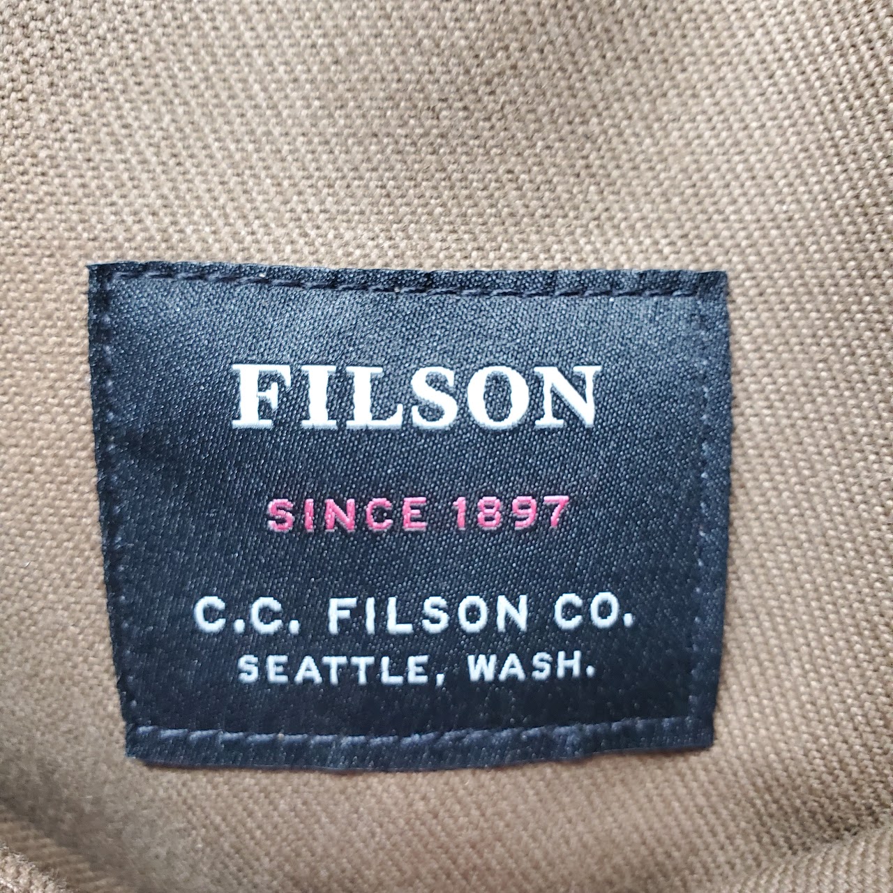 Filson MINT Canvas Tote Bag