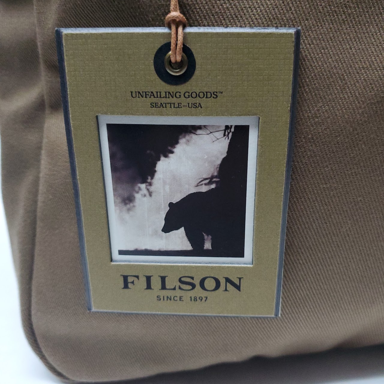 Filson MINT Canvas Tote Bag