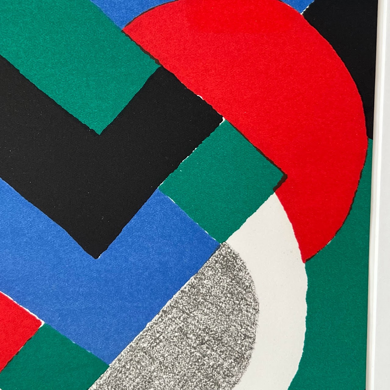 Sonia Delaunay Signed Lithograph