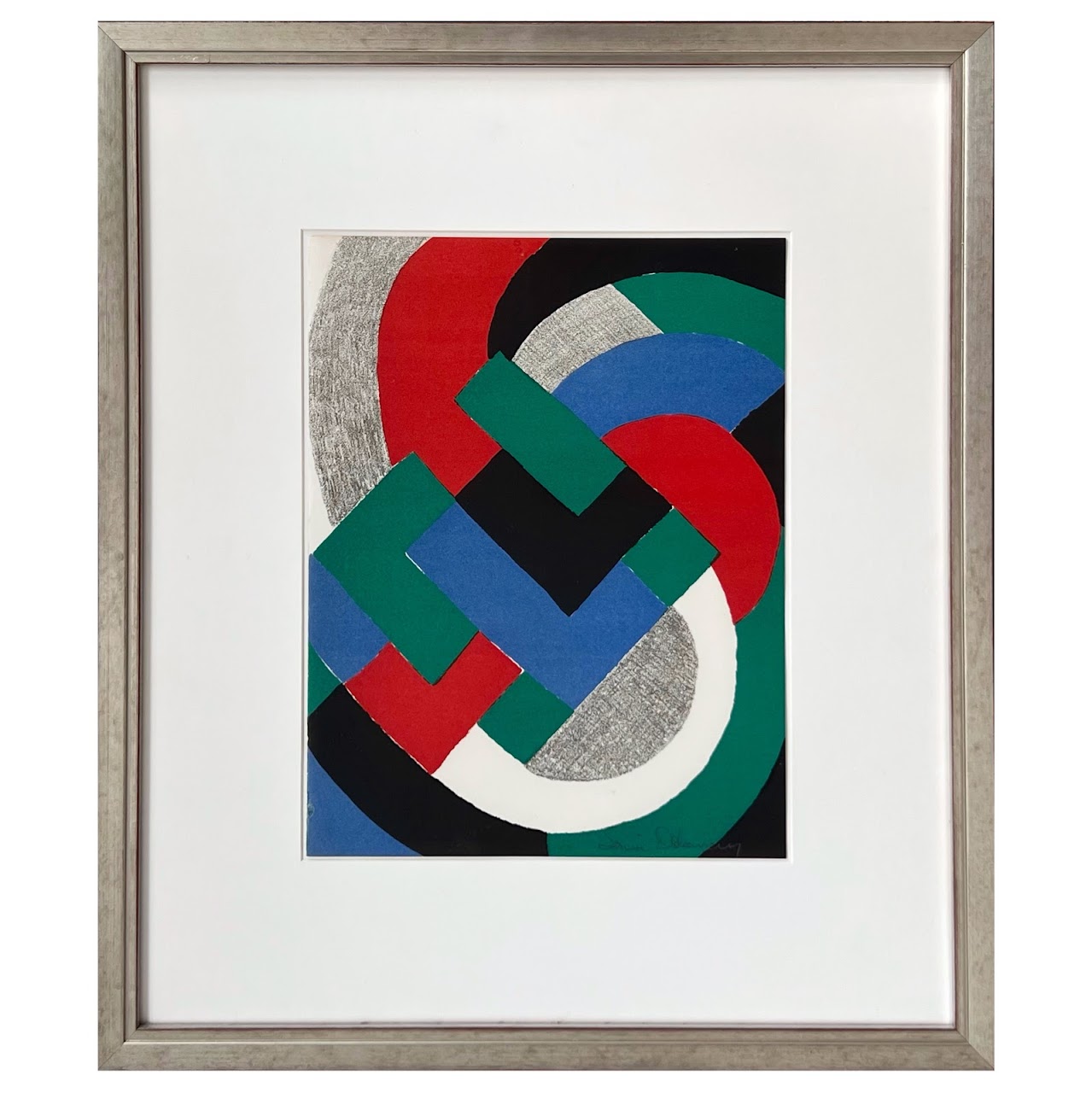 Sonia Delaunay Signed Lithograph