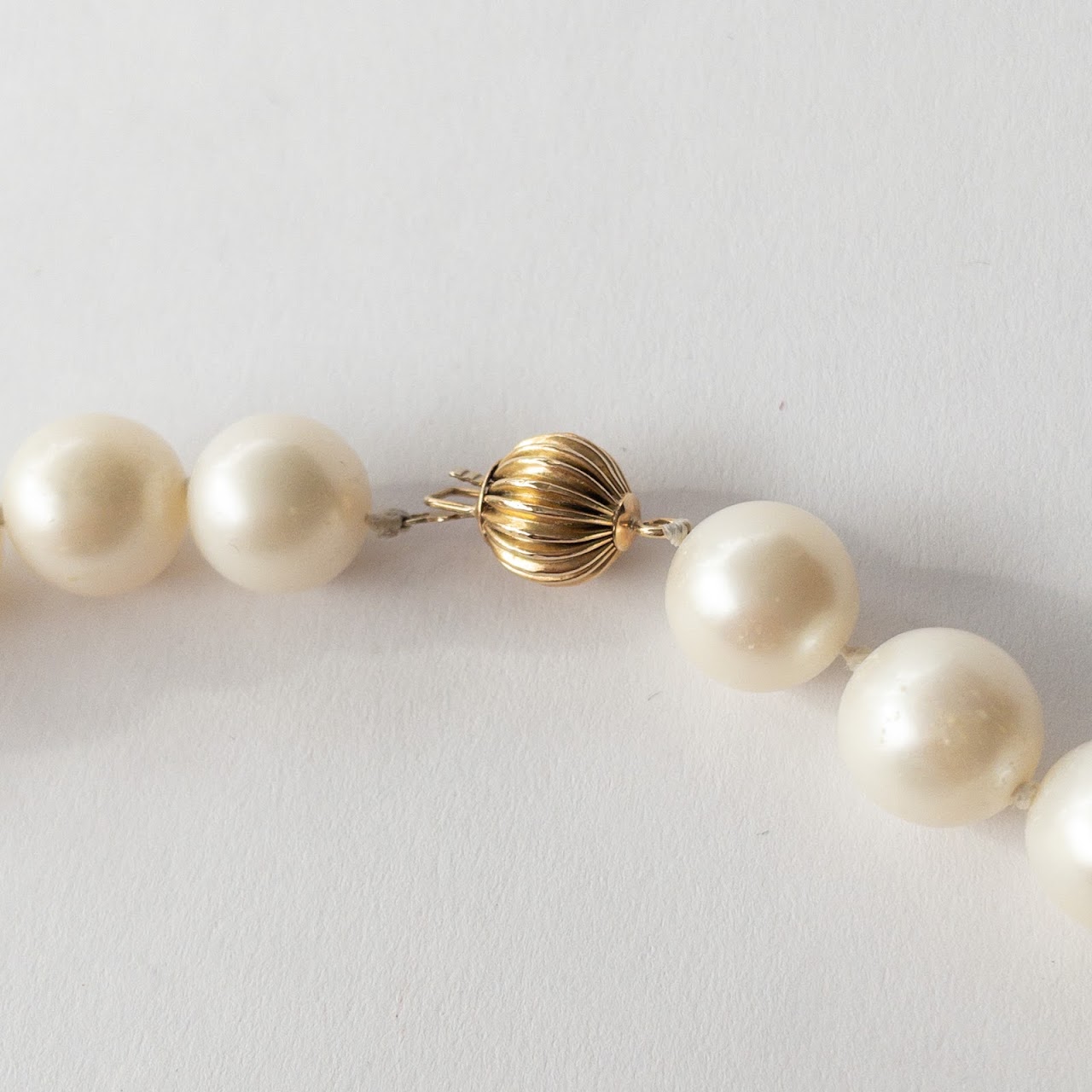 Pearl & 14K Gold Necklace