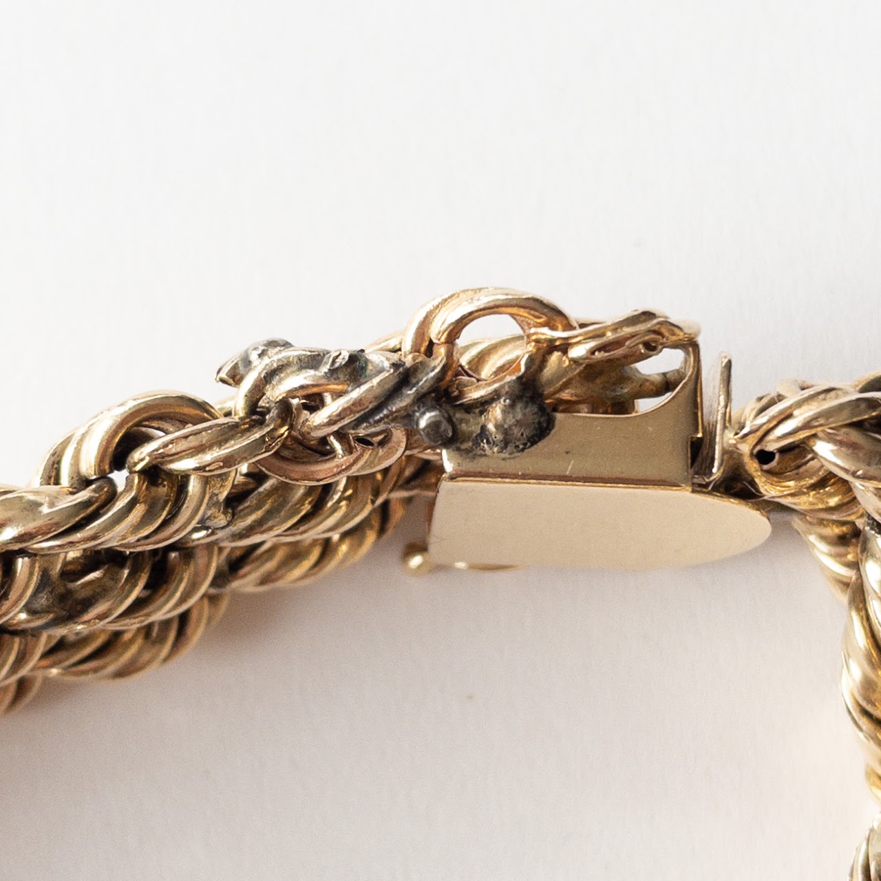 14K Gold Triple Twist  Bracelet