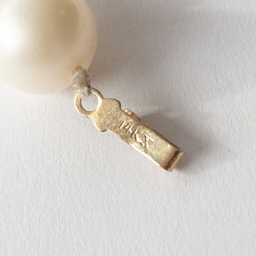 Pearl & 14K Gold Necklace