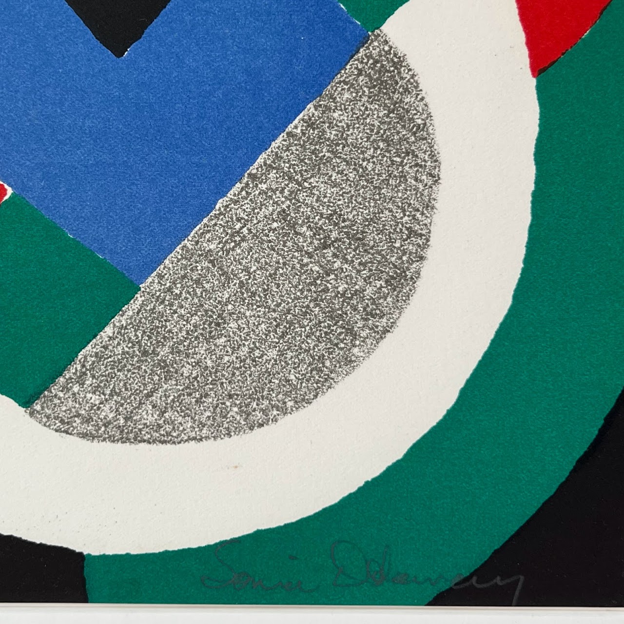 Sonia Delaunay Signed Lithograph