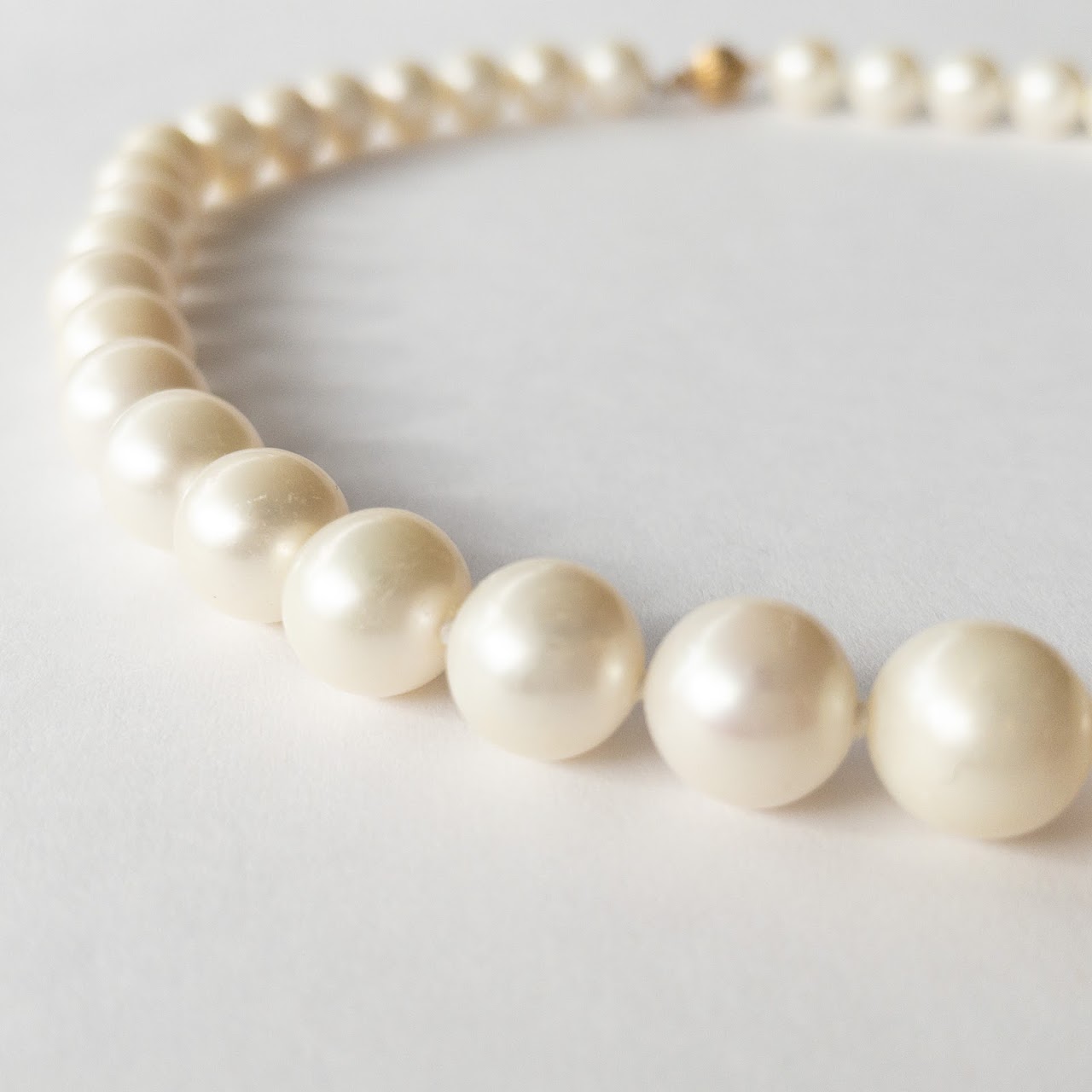 Pearl & 14K Gold Necklace