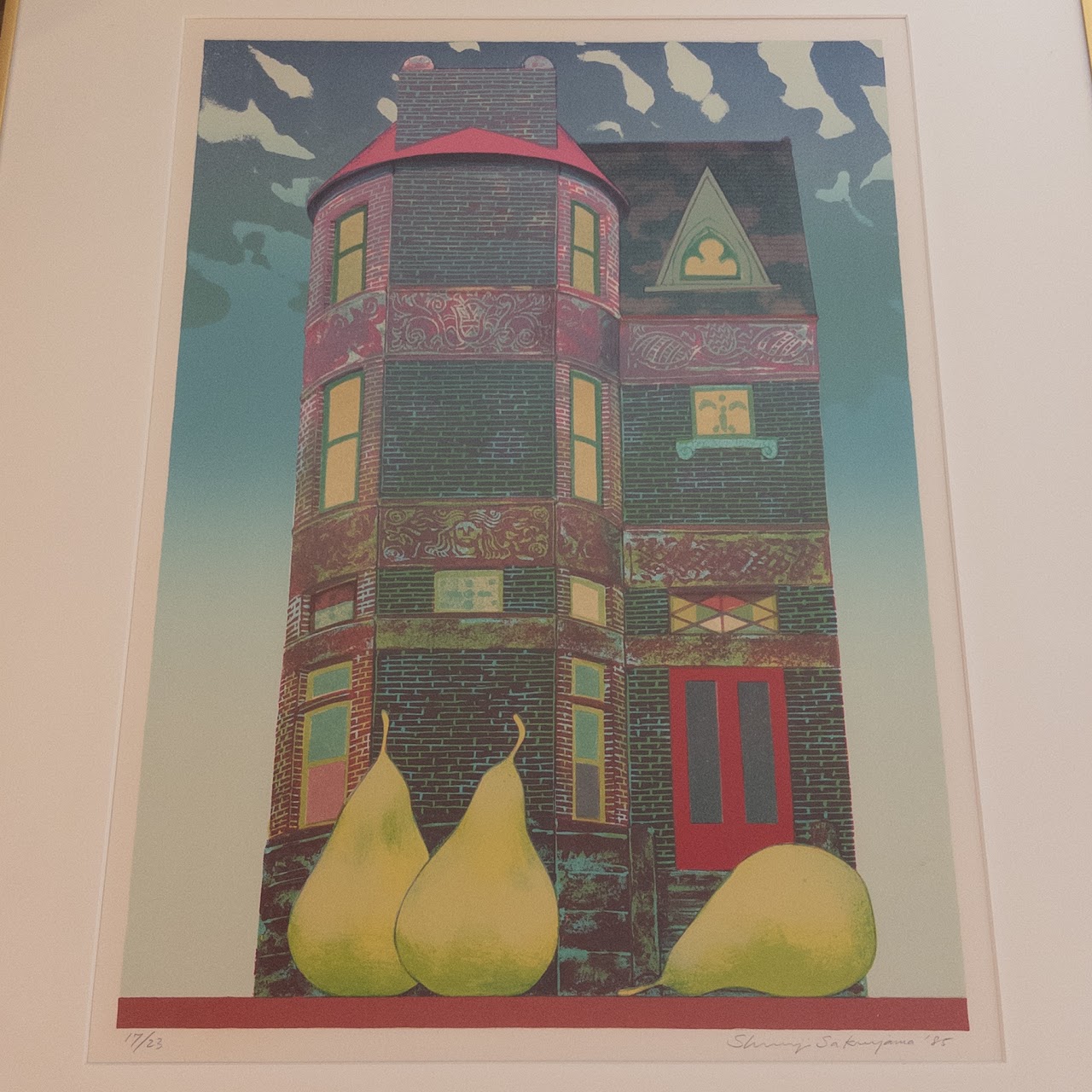 Shunji Sakuyama Numbered Original Lithograph