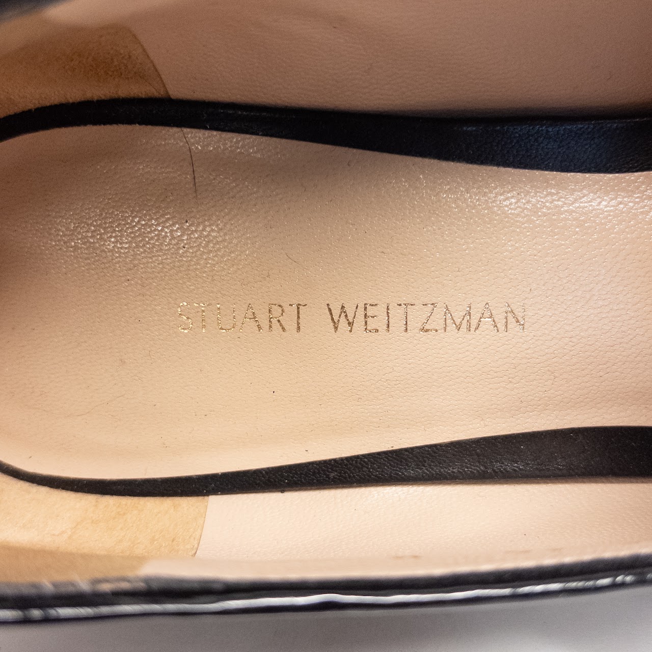 Stuart Weitzman Mixed Leather Tassel Loafers