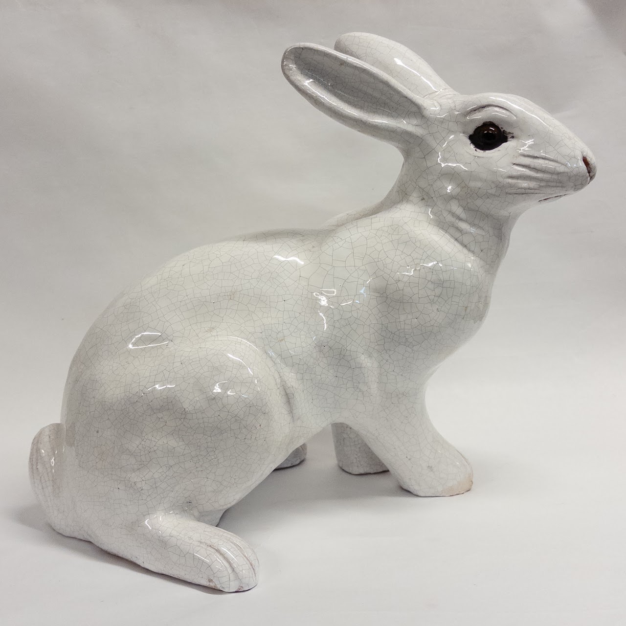 Signed Terra Cotta French Garden Rabbit