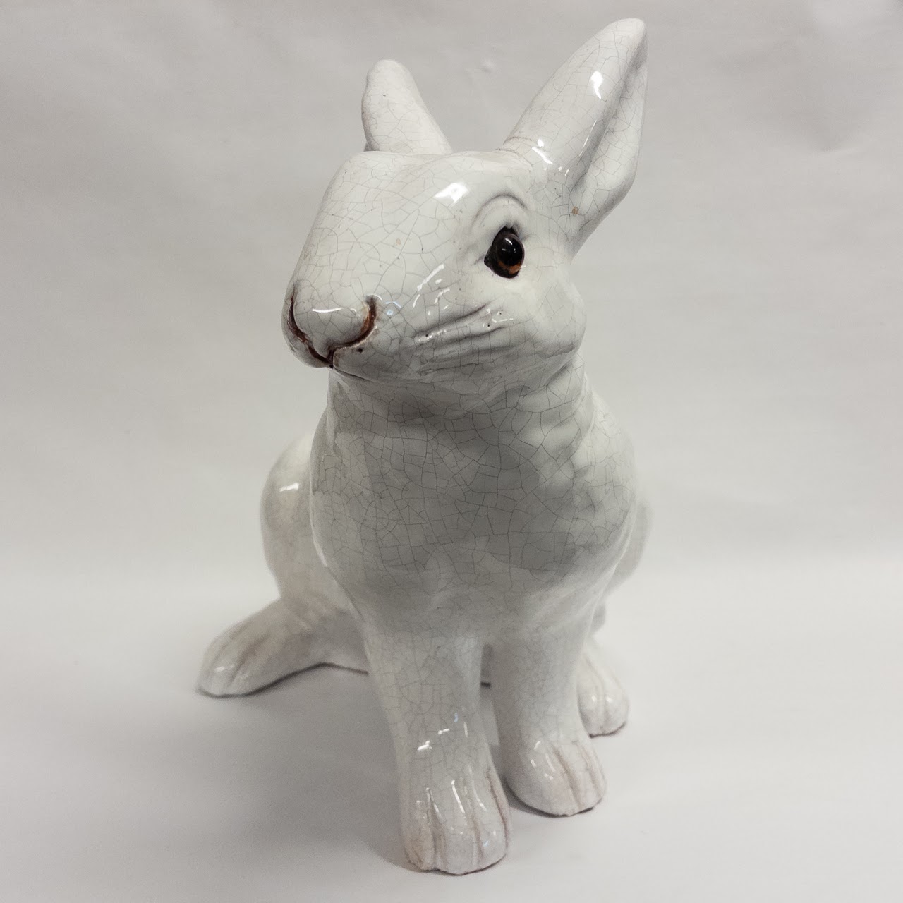 Signed Terra Cotta French Garden Rabbit