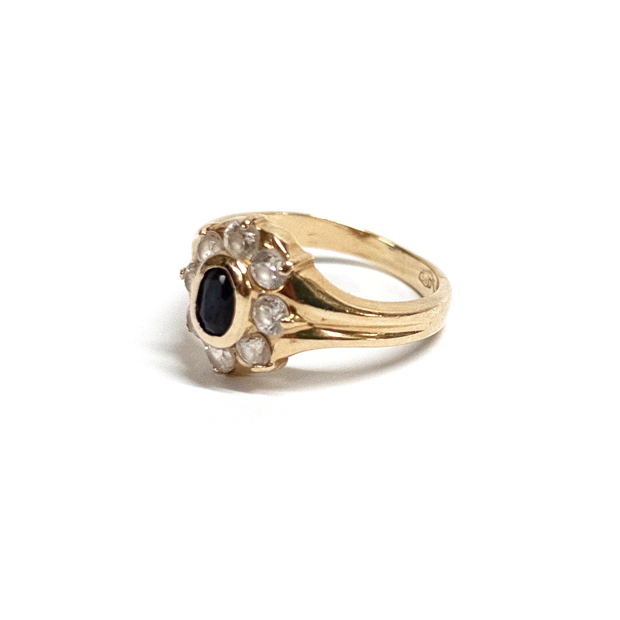 14K Gold and Sapphire Ring