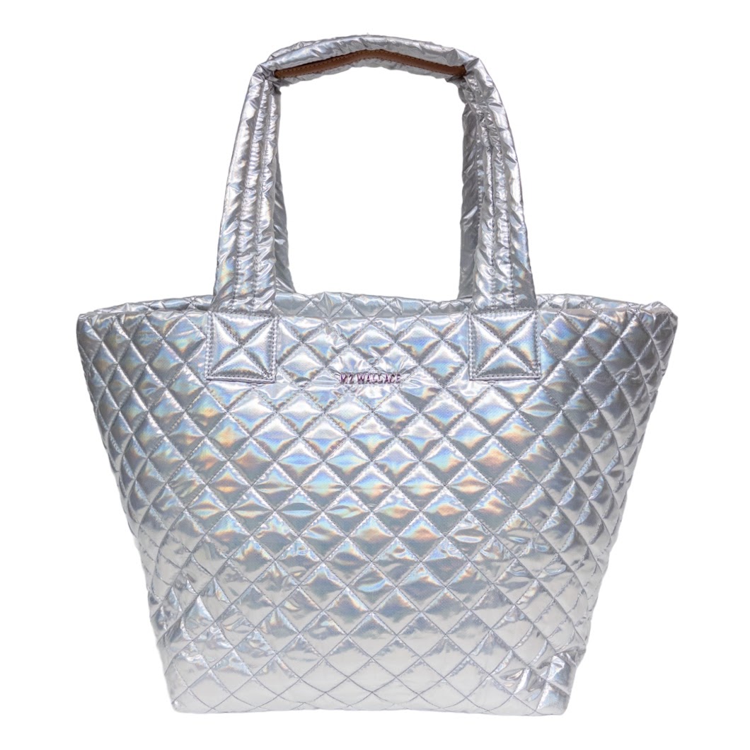 Mz wallace tin discount metallic large metro tote