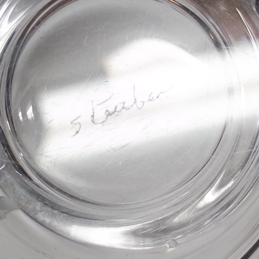 Steuben Crystal Swirl Bowl