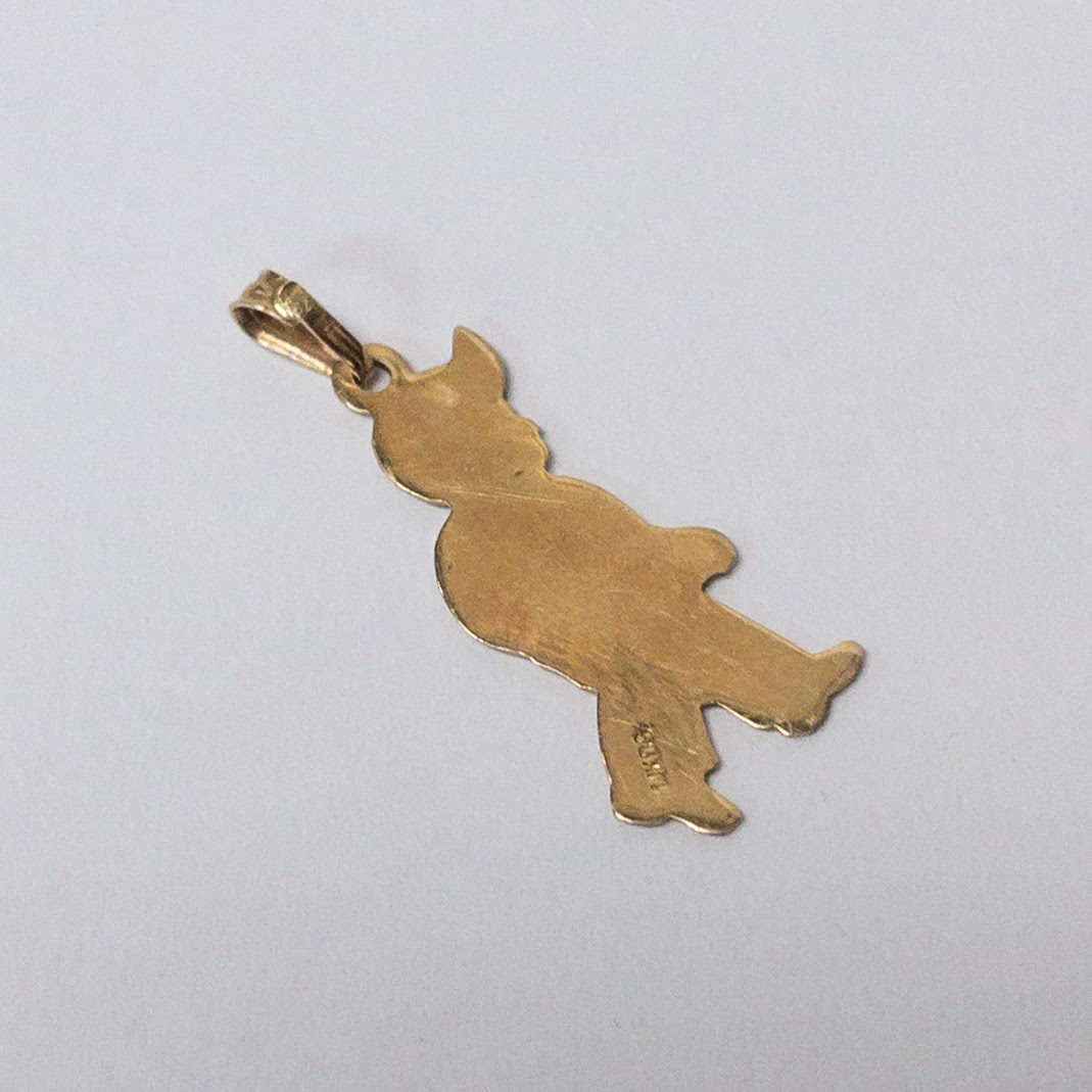 14K Gold Child Charm