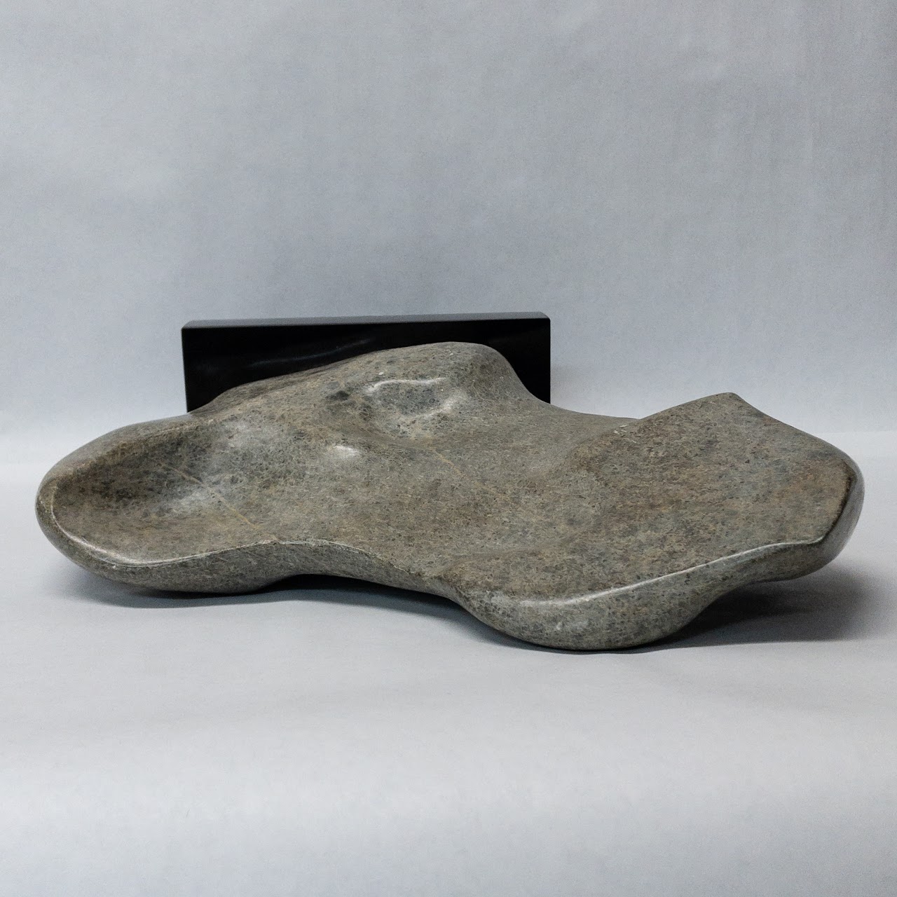 Signed Mid-Century Granite Sculpture