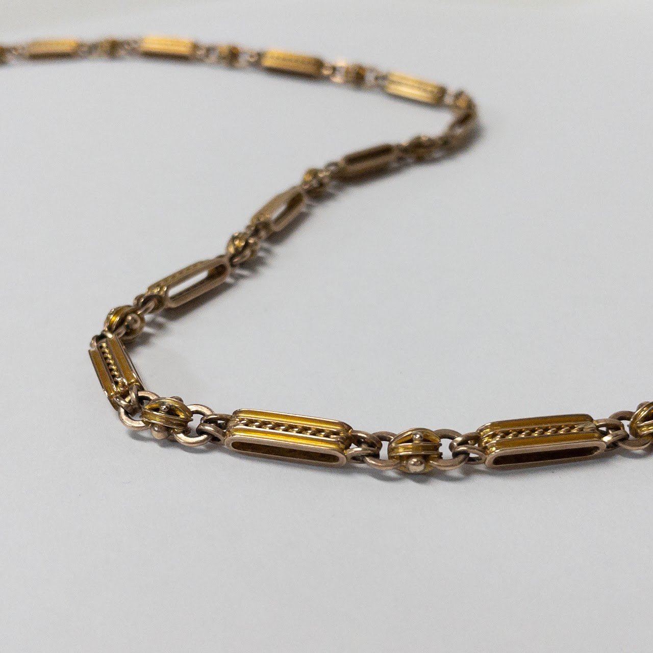 14K Gold Watch Chain